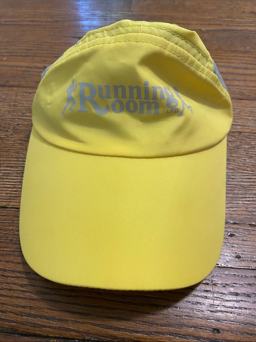 Running Room Yellow Performance Running Cap